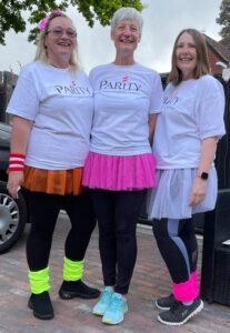 Color Rush Participants in Parity T Shirts