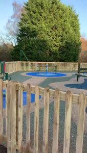 accessible roundabout at Southwood visitor centre